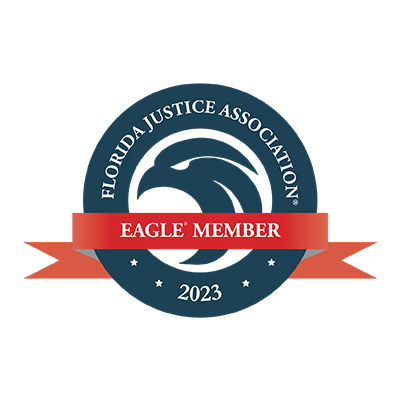 Florida Justice Association Eagle Member 2023 badge